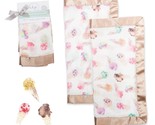 Baby Security Lovey Blankets| Unisex Softest Breathable Bamboo Cotton Mu... - £28.53 GBP