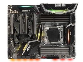 Msi X299 Gaming Pro Carbon Ac Lga 2066 DDR4 128GB Atx - £235.28 GBP