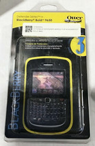 NEW Otterbox Defender BLACK Rugged Case &amp; Clip for Blackberry Bold 9650 - £16.03 GBP