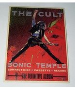 The Cult Sonic Temple Postcard Vintage #1/1012 D Tag Printed in EEC - $27.41 CAD