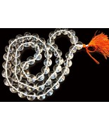 Selten Große Größe Sphatik / Quarz Kristall Rund Perlen Kantha Mala : 54... - $4,266.23 MXN+