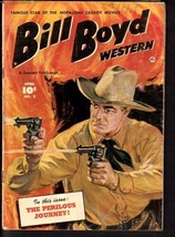 Bill Boyd Western #2-PAINTED COVER-FAWCETT-1950 Vg - £68.65 GBP
