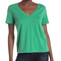 bp Nordstrom green clover v-neck short sleeve classic fit basic tee extr... - £11.95 GBP