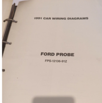 1991 Ford Sonda Elettrico Cablaggio Diagrammi Piegato Fuori Manuale - £3.18 GBP