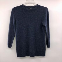 Talbots Sweater Womens S Used Blue Pure Cashmere - £22.94 GBP