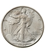 1945-S 50C Marche Liberty Demi Dollar En Choix Bu État, Beau Oeil Appeal - $73.46
