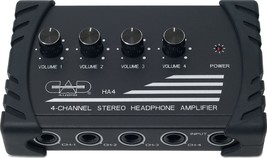 CAD Audio HA4 4-Channel Stereo Headphone Amplifier - $59.00