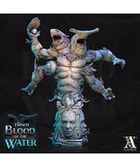 3D Printed Archvillain Games Karkhareetoth Bust The Trench Blood In the ... - €29,94 EUR