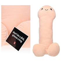 PLUSHIE PILLOW PENIS GIVE ME A HUG GAG GIFT NOVELTY PARTY ITEM - $26.99+