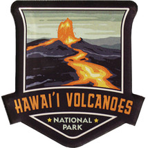 Hawaii Volcanoes National Park Acrylic Magnet - £5.18 GBP