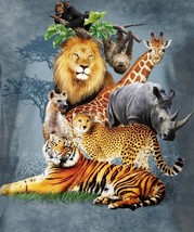  Safari Collage Cross Stitch Pattern DMC DIY NeedleWork****L@@K*** - £2.41 GBP