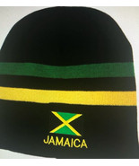 Jamaican Colors Beanie, Hat Size Head 19&quot;-20&quot;, Length 9&quot; - £27.17 GBP