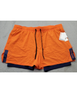 Sports Illustrated Shorts Mens 2XL Size Multi Liner Compression Gym Athl... - $23.10