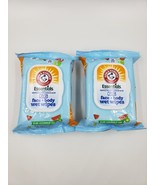 Arm&amp;Hammer Essentials Kids Face&amp;Body Wet Wipes Watermelon Kiwi 30 Ct - L... - $273.47 MXN