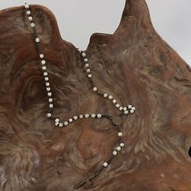Vintage INRI Crucifix Catholic Jesus Christian Cross Pendant Rosary Neck... - $16.00 CAD