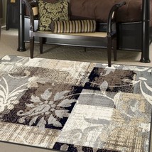 Superior Indoor Area Rug With Jute Backing, Ideal For Living Room,, Beige - £74.12 GBP