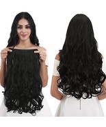 Clip in Hair Extensions 24&quot; Wave Hair Extensions Synthetic Hair (170 g, ... - $14.84