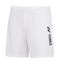 YONEX 23SS Women&#39;s Woven Shorts Badminton Pants Clothing Apparel White 231PH004F - £39.56 GBP