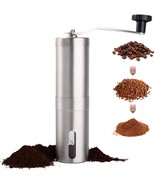 Portable Manual Coffee Grinder Detachable With Ceramic Burr Bean Mill St... - $240.27 MXN