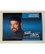 1992 Impel Star Trek: The Next Generation William Riker #005 Near Mint - €0,83 EUR