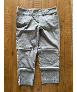 Ann Taylor Loft Women’s Pants Original Crop Capri Slate Blue Sz 10 - $14.00