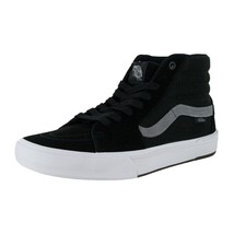 Vans &quot;BMX Sk8-Hi&quot; Sneakers (Black/Gray/White) Classic Skating Shoes MN 7.5 - $84.14