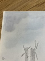 Vintage R.O. Blechman New York Windmill Print Postcard Twin Towers KG JD - £39.76 GBP