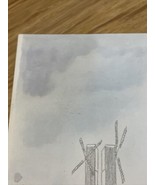 Vintage R.O. Blechman New York Windmill Print Postcard Twin Towers KG JD - $67.91 CAD