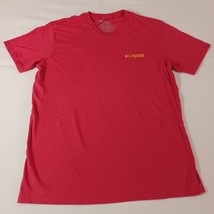 Columbia PFG Men’s Women’s Salmon Pink Short Sleeve Crewneck T-Shirt Siz... - $16.82