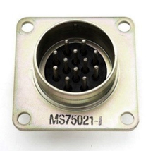 MS75021-1 Trailer Socket Military 12 Pin Brass Electrical Connector Mutt... - £31.22 GBP