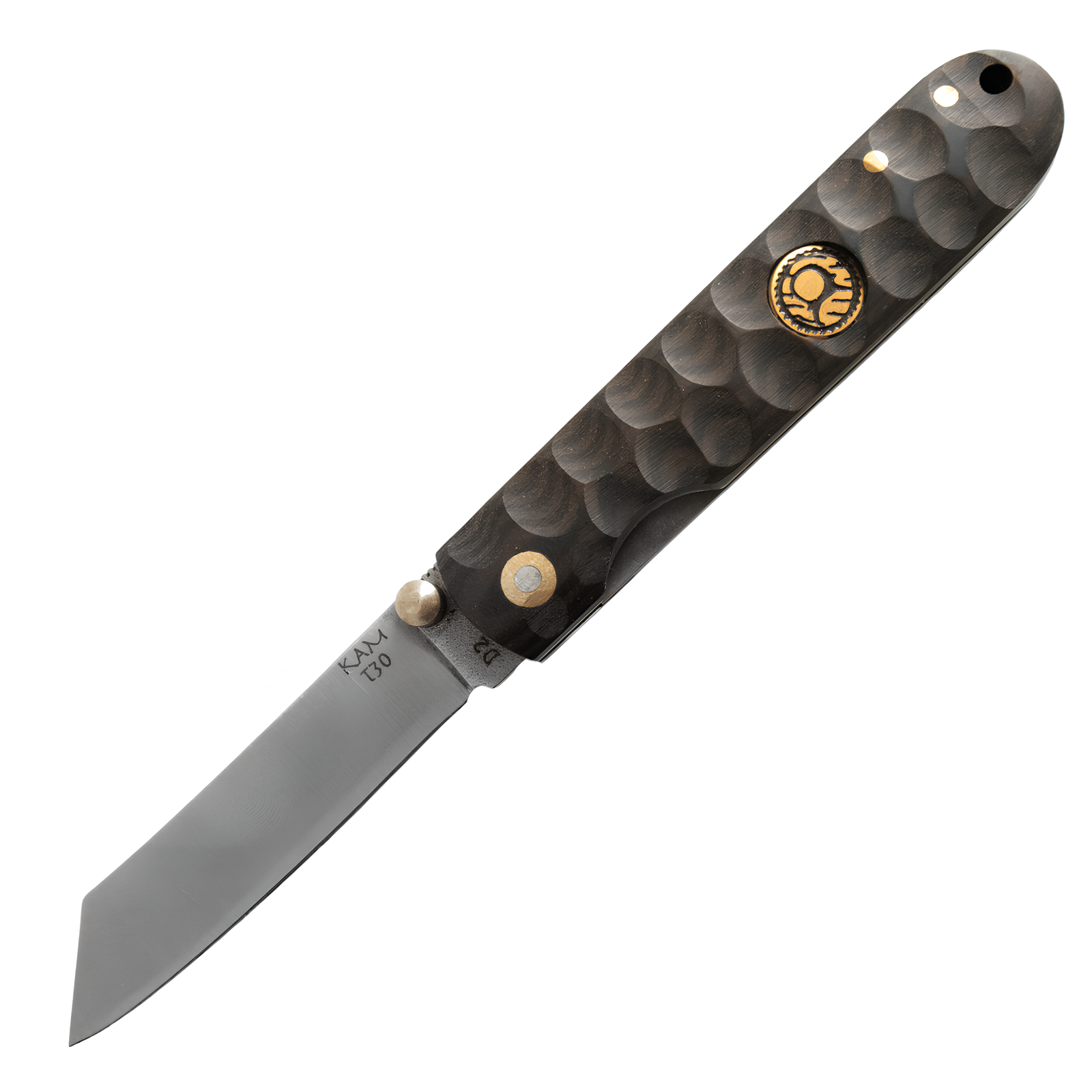 Kam Knife - T30 - D2 Steel - Katsu Brown Handle - Knife - $97.43