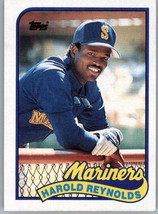 1989 Topps 580 Harold Reynolds  Seattle Mariners - $1.15