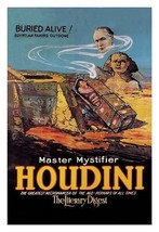 The Literary Digest: Houdini Buried Alive 20 x 30 Poster - £20.42 GBP