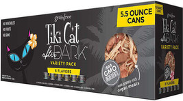 Tiki Pets Cat After Dark 5.5oz. Variety Pack (Case of 8) - £40.31 GBP