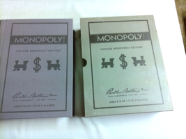 Monopoly Vintage Bookshelf Edition Complete Never Played 2016 - $281.17 MXN