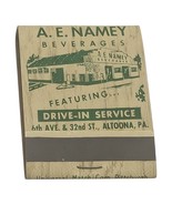 A.E. Namey Beverages Altoona PA Schlitz Beer Complete Matchbooks Matches - $21.01 CAD