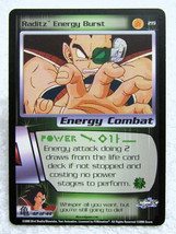 2000 Score Unlimited Dragon Ball Z DBZ CCG TCG Raditz Energy Burst #219 - £3.98 GBP