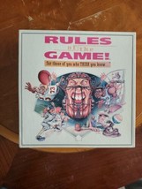 Rules of the Game 1995 Sports Trivia Board Game Complete Major League Sp... - £19.01 GBP