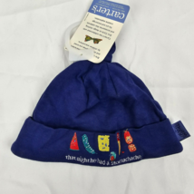 Vintage 2003 Carters The Hungry Caterpillar Baby Boy Hat Cap 3-6 Blue NEW - £23.32 GBP
