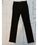 NYDJ  Straight Leg sz 2 Women’s Stretch Pants Black Rayon Blend W28 I 32... - $25.56 CAD