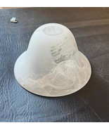 PARTS ONLY Replacement 7in x 4-1/2in Glass Bell Cover for Ceiling Fan Light - $28.49