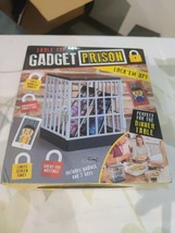 Table Top Gadget Prison Cage Lock Up Safe Smartphone  TheWorks - £10.58 GBP