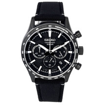 Seiko Men&#39;s Classic Black Dial Watch - SSB417P1 - £154.16 GBP
