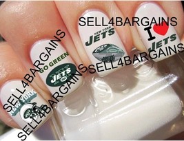 I Love New York Jets Promo 5 Different Designs》Salon Quality Nail Art De... - $9.41