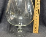 Vintage Brandy Snifter 11.5&quot; X Large Grande Glass terrarium - £32.88 GBP