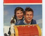 Home &amp; Highway Winter 1954 Skiers Invade a Ghost Town Allstate  - $9.90