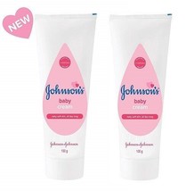 Johnson&#39;s Baby Cream, 100 gm x 2 pack (Free shipping worldwide) - $19.81