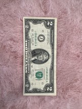 2013 $2 TWO DOLLAR BILL Nice Doubled Serial Number Nice Condition US Not... - £14.91 GBP