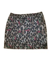 Fragile By XOXO  Leopard Cherry Print Mini Skirt M Rockabilly Pinup 90s ... - $52.00