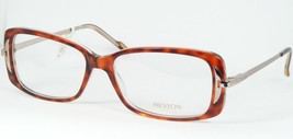 Revlon Rv 062 W42 Transparent Tortoise Amber /CLEAR Eyeglasses Frame 53-15-135mm - £64.25 GBP